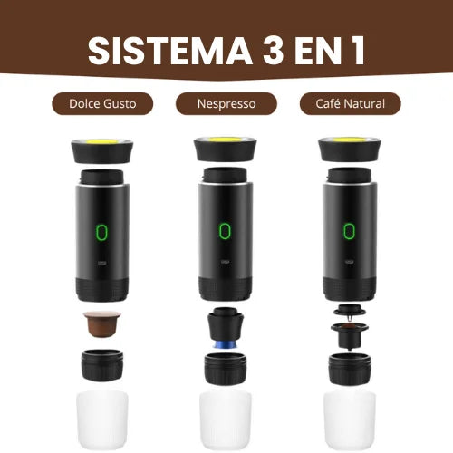 Cafetera Portatil 3 en 1